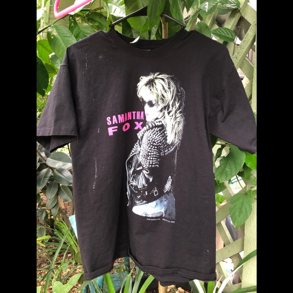 SAMANTHA FOX : 90’s Babe !     Vintage retro T-shirt